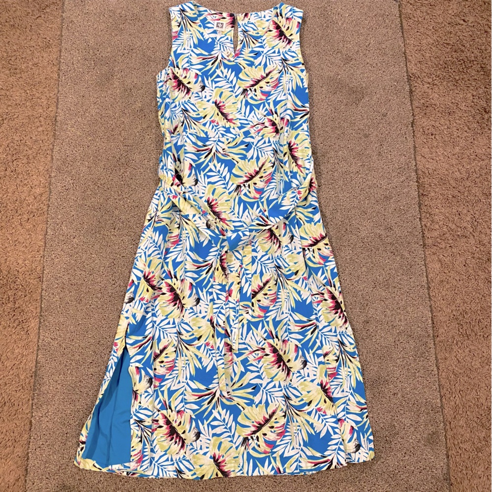 Cute tropical Anne Klein dress